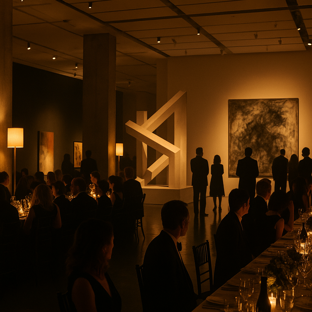 Elegant West Chelsea art gala