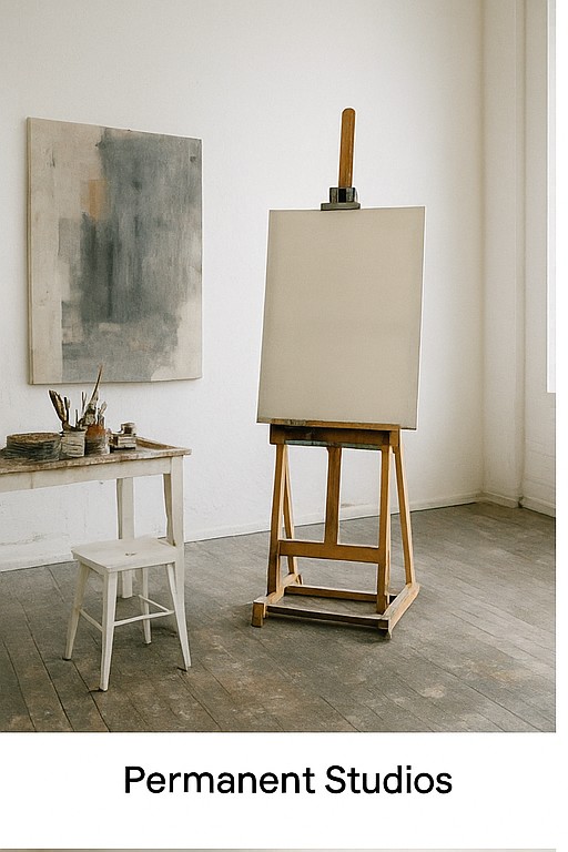 Permanent studios – working artist studio